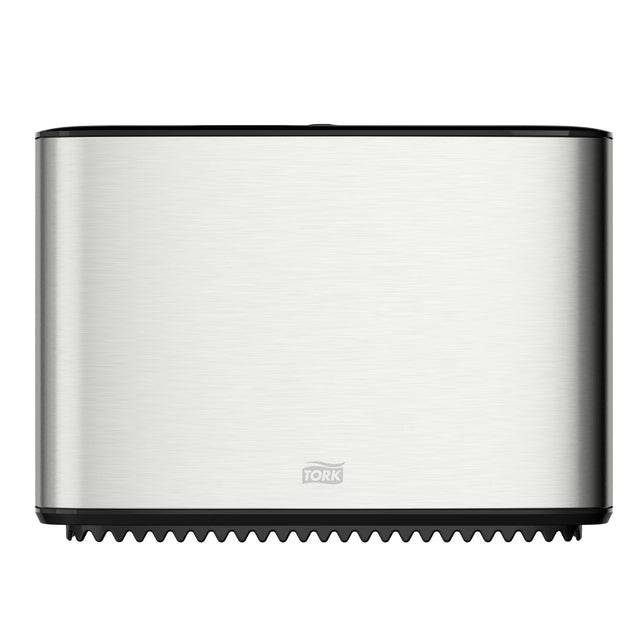 Tork 7322540782349 Tork - Toiletpapierdispenser t2 image line zilver-0
