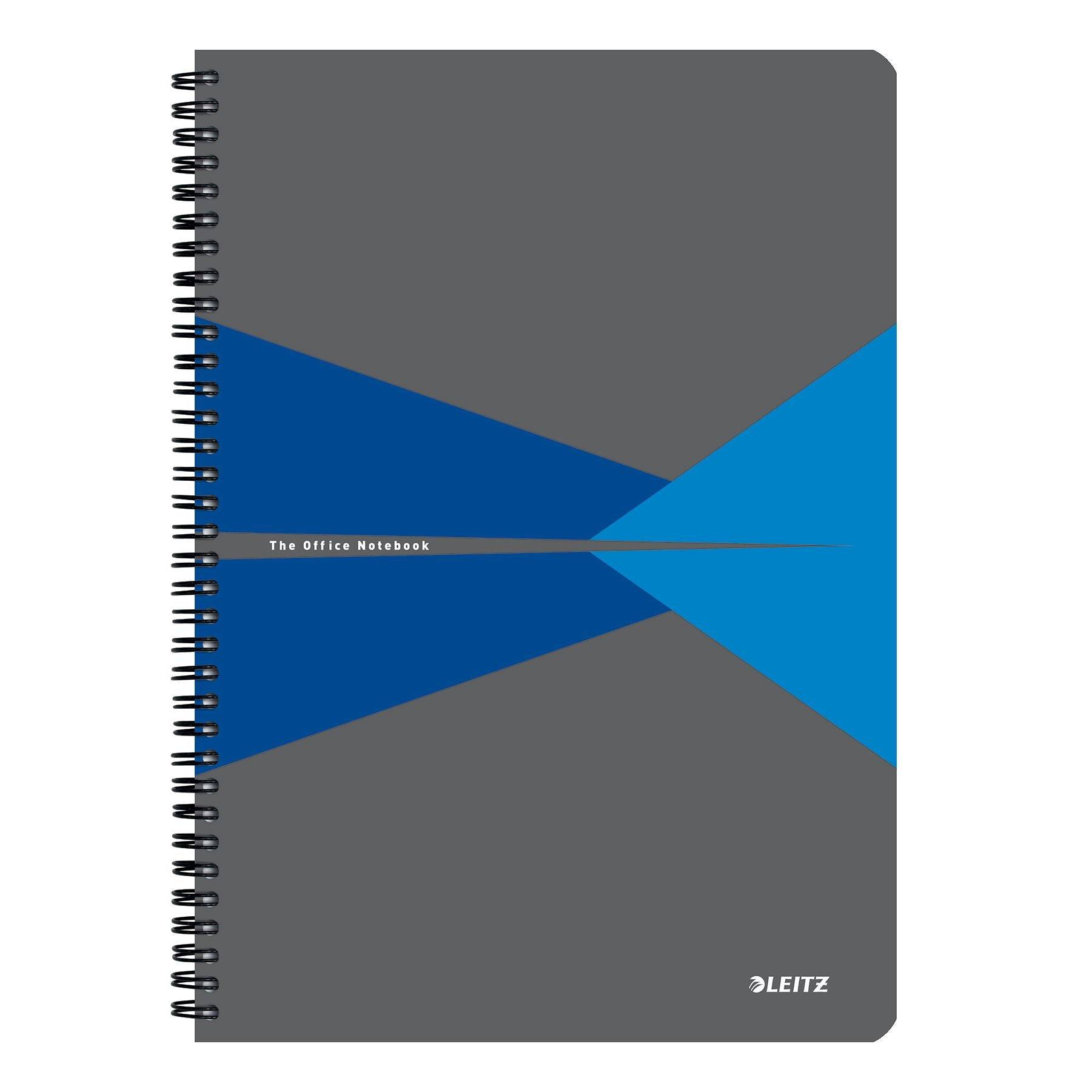 Leitz 4002432141555 Leitz - 44961035 schrijfblok schrift A4 90 vel Blauw, Grijs-0