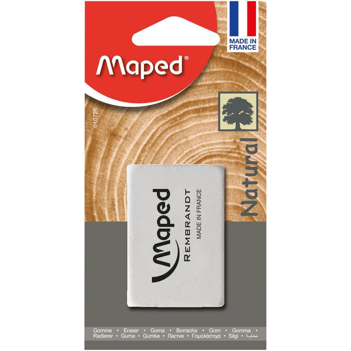 Maped 3154140107253 Maped - gum Rembrandt, extra large, wit, blister van 1 stuk-0
