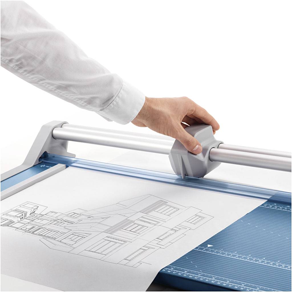 Dahle 4009729069554 Dahle - rolsnijmachine 554 voor ft A2, capaciteit: 20 vel-2