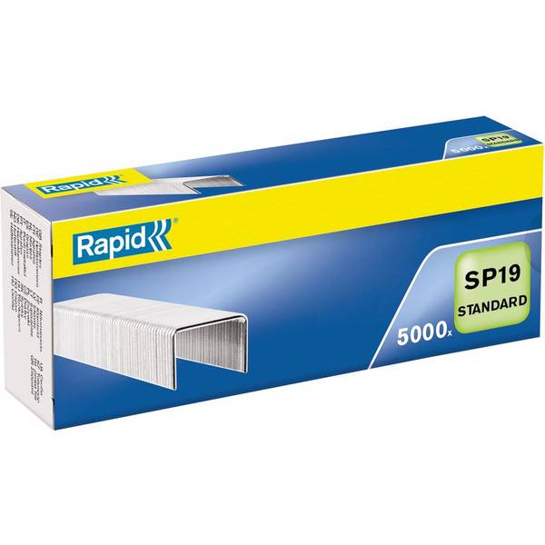 Rapid 7313468738006  Rapid -  nietjes SP19, gegalvaniseerd, doos van 5.000