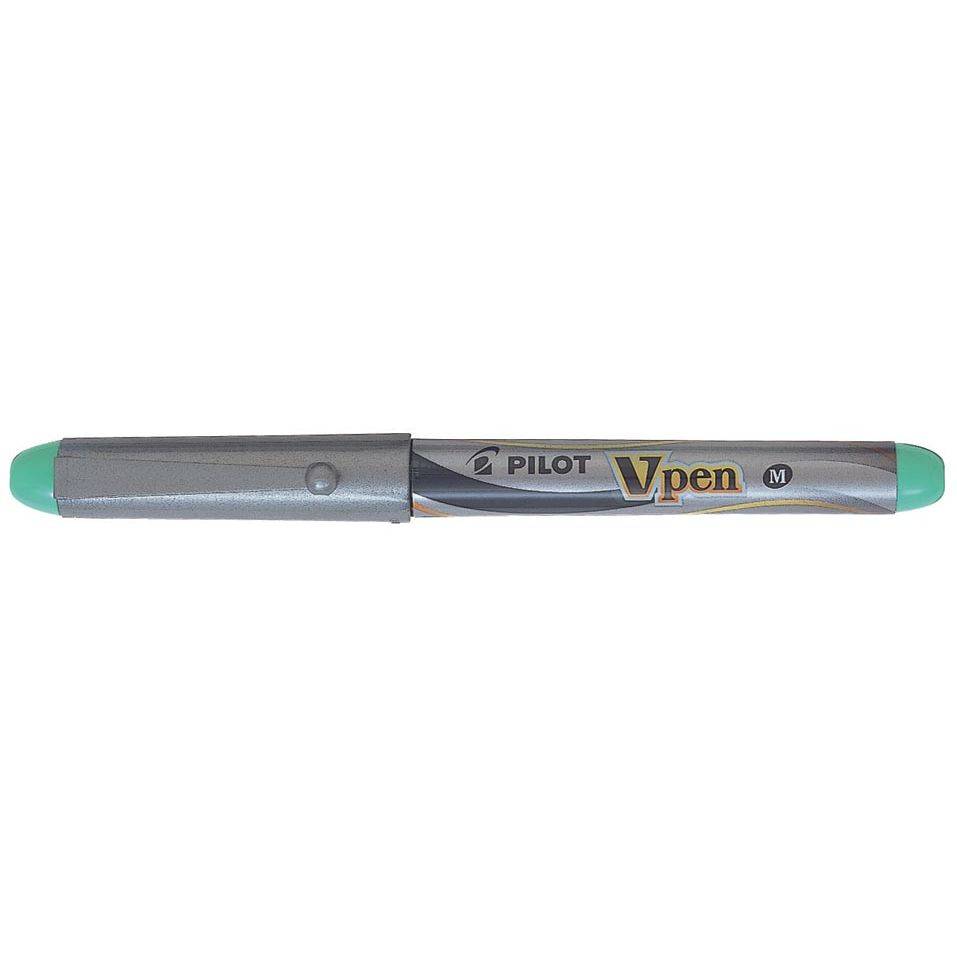 Pilot 4902505281679 Pilot - vulpen V-Pen Silver groen-0