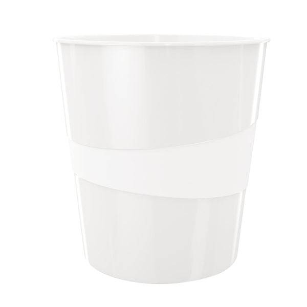 Leitz 4002432101528  Leitz -  WOW Waste Bin Kunststof Wit