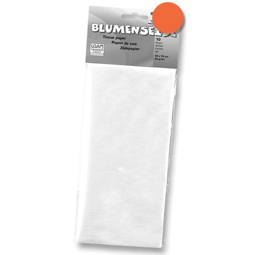 Folia 4001868900408 Folia - zijdepapier oranje-0