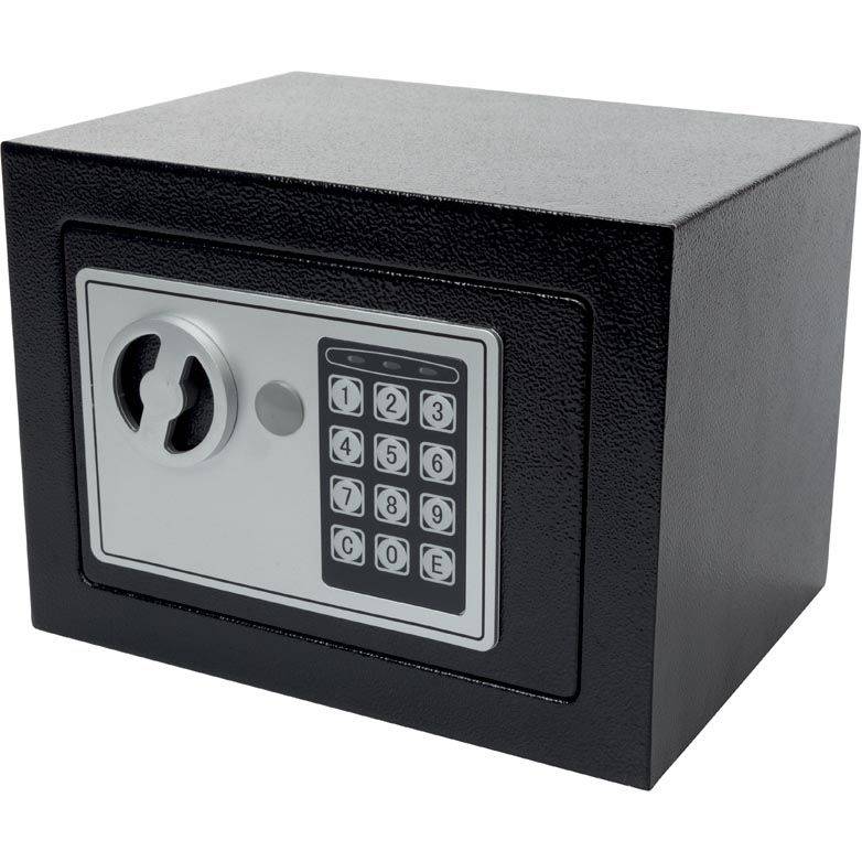 Perel 5410329695415 Perel - elektronische kluis, met 3-8-cijferige code-0