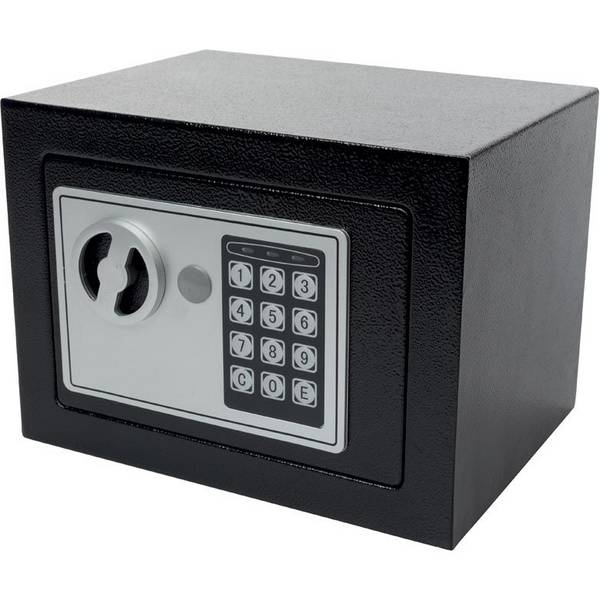 Perel 5410329695415  Perel -  elektronische kluis, met 3-8-cijferige code