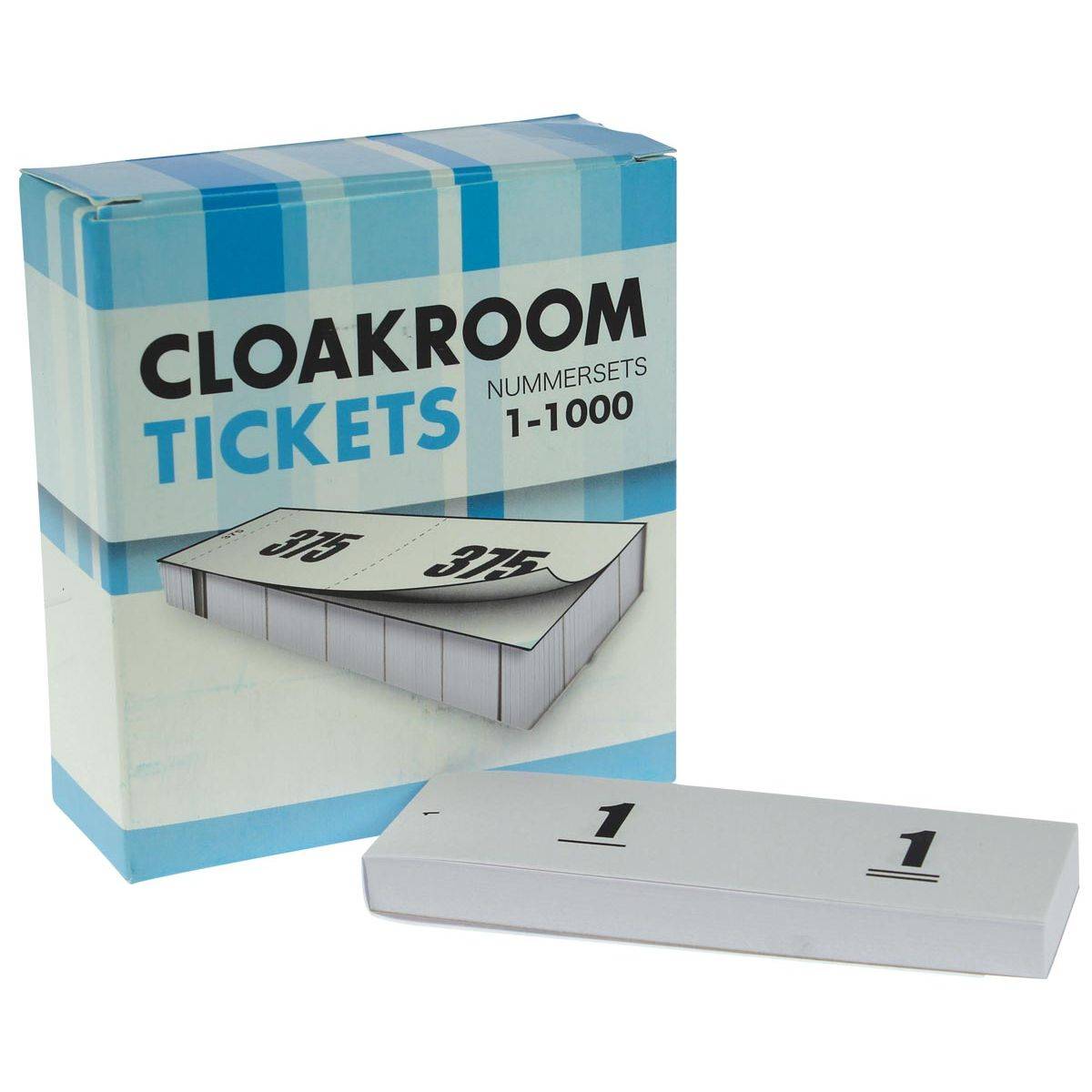 Klika 8716934000055 Klika - Nummer-/ garderobeblokken wit-0