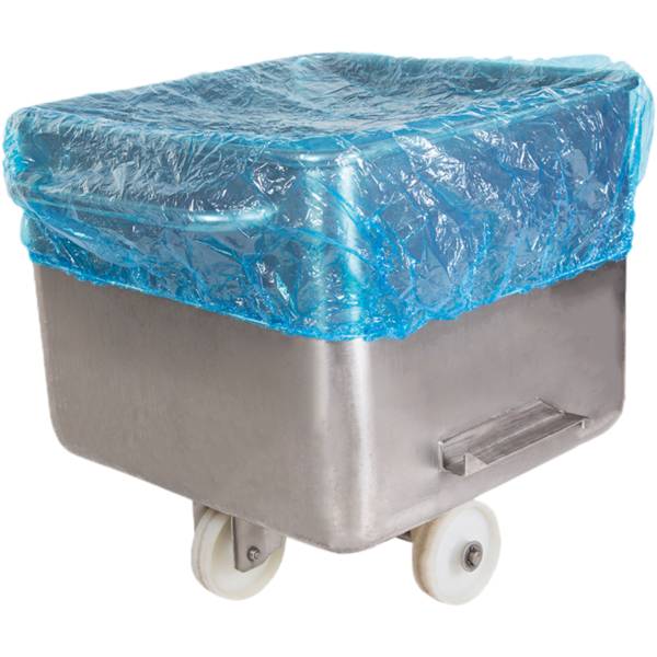 Klika 8714215285047  Klika -  Hoes | Normwagenhoes | LDPE | 630x 270x785x45my | blauw | rol à 250 stuks