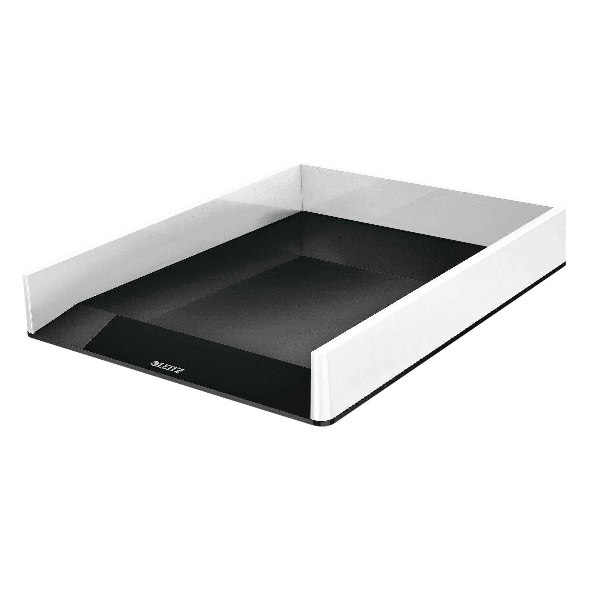 Leitz 4002432595914 Leitz - Brievenbak wow a4 wit/zwart | 4 stuks-0