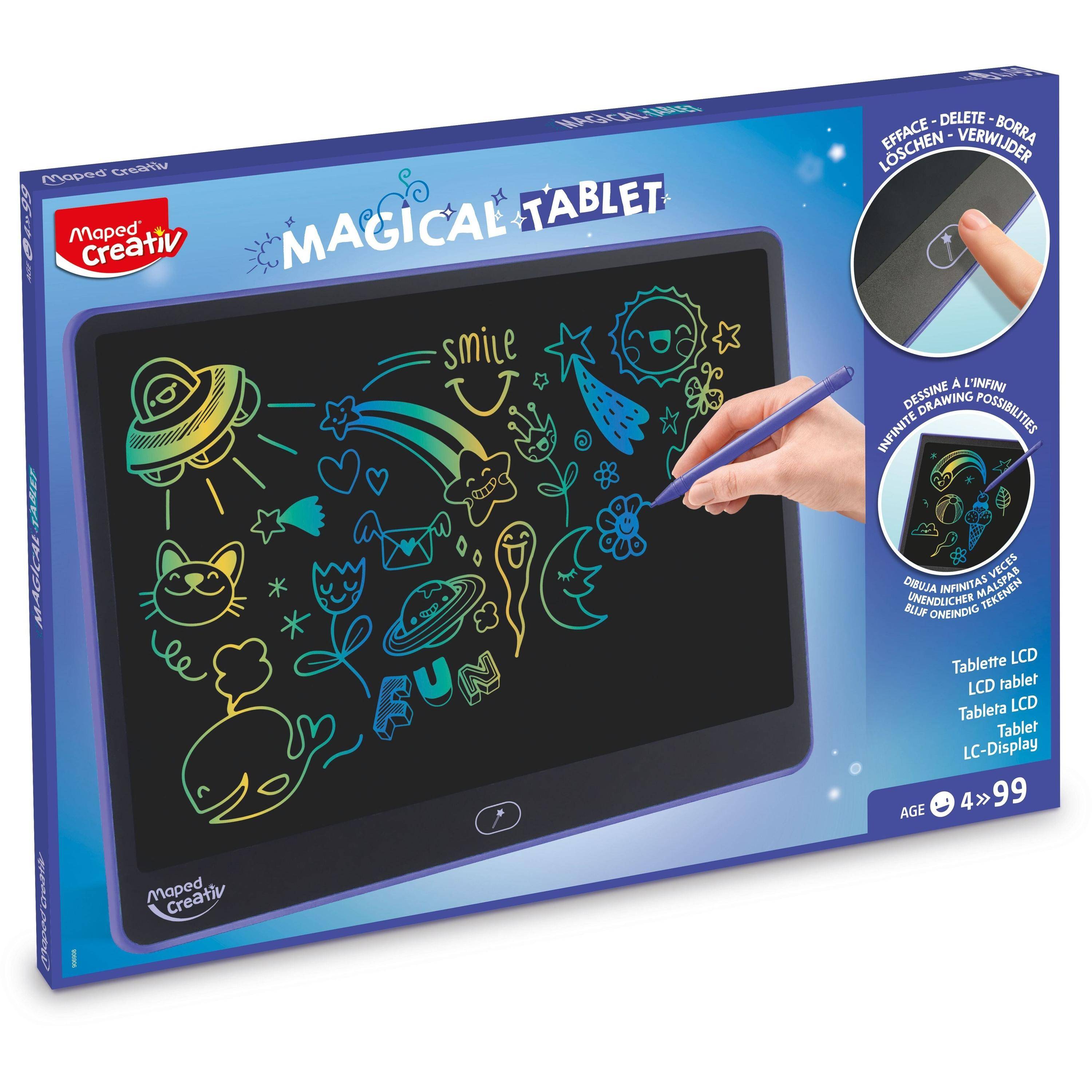 Maped 3154149069088 Maped - Tekentablet creativ magical tablet xxl paars-0