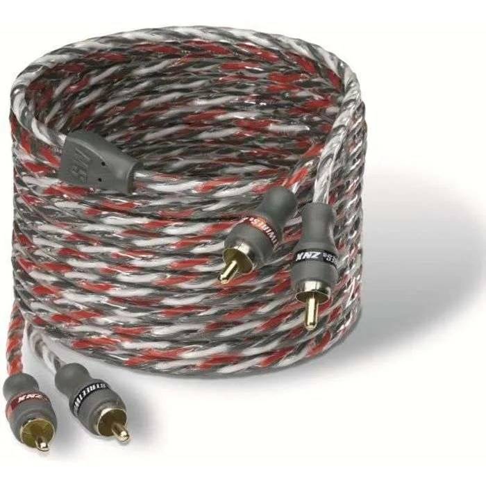 MTX AUDIO MTX RCA StreetWires ZNX3.2 kabel 3 m gebalanceerd 100% ZeroNoise koper-0