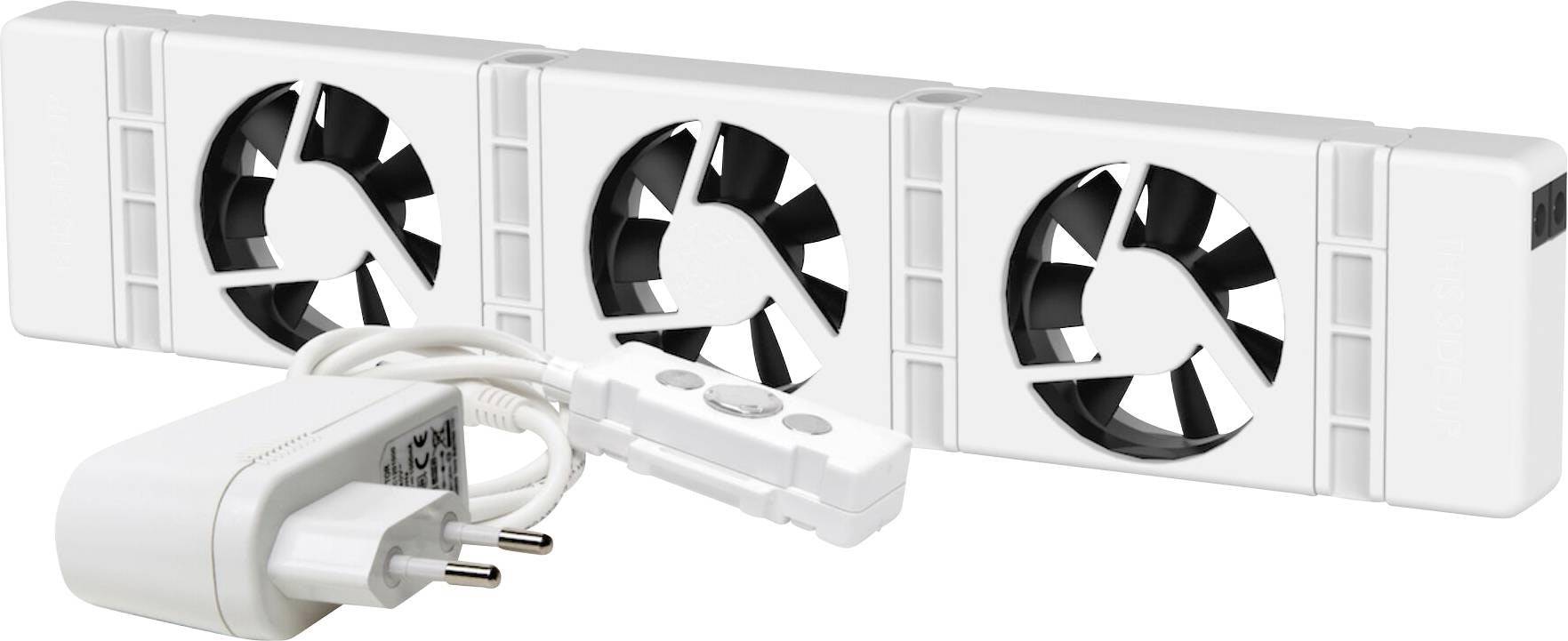 SpeedComfort Mono Set Witte Ventilator Verwarmingsbooster voor Radiatoren SC-M-0