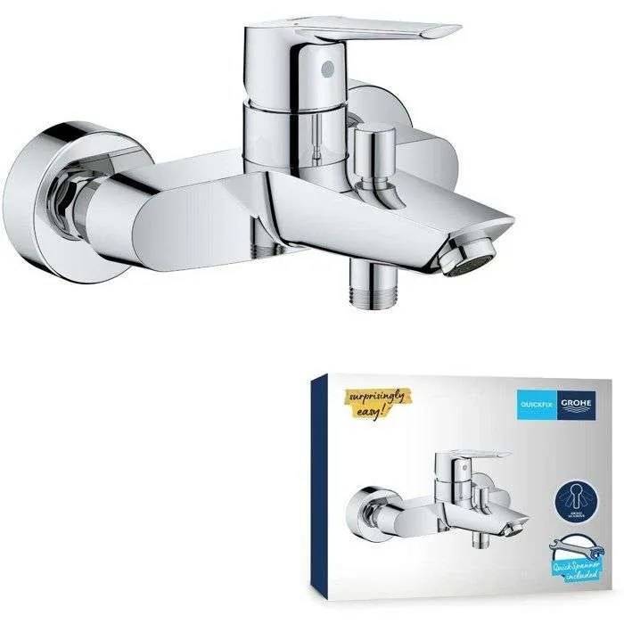 GROHE - Eengreeps bad-/douchemengkraan - wandmontage-0