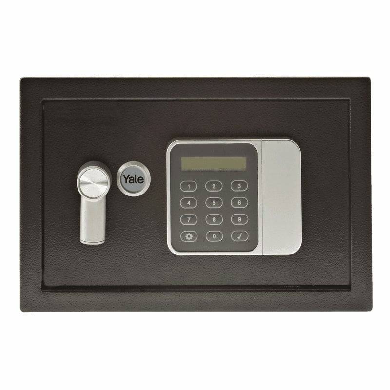 Yale Vrijstaande Kluis 8,6 L Staal Zwart LCD-Display Elektronisch Slot YSG/200/DB2-0