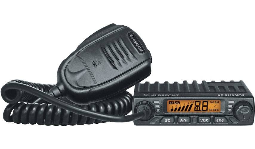 Albrecht AE 6110 VOX Mini-CB Radio, 400 Kanalen, AM/FM-0