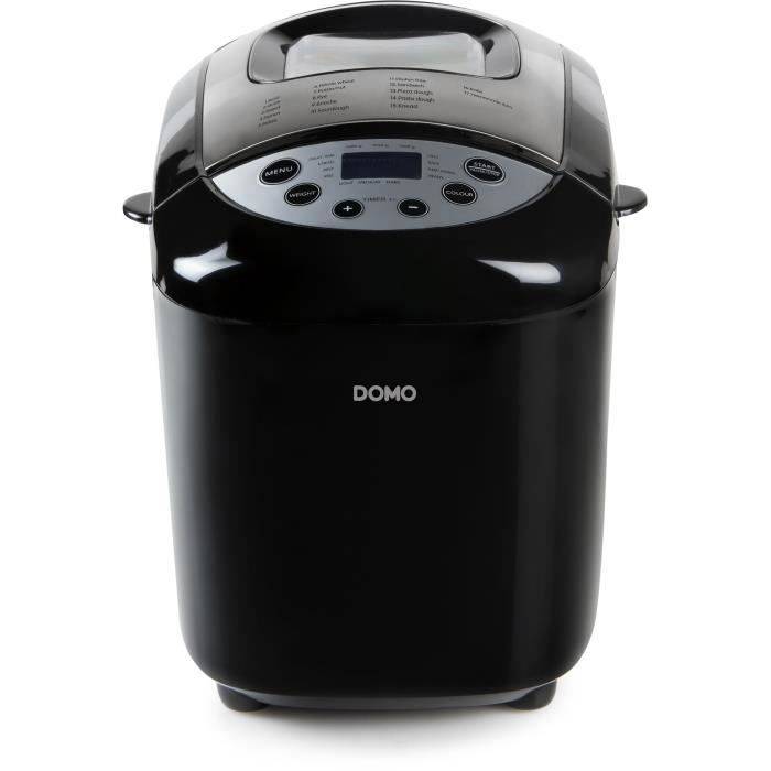 DOMO B3977 Broodmachine - 850W - 1000 g, 1250 g, 1500 g - 17 Programma's - LCD Scherm-2