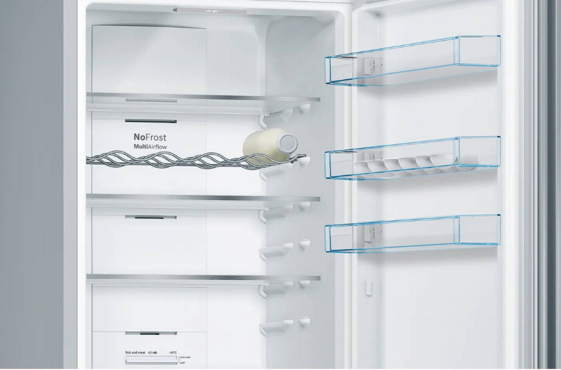 Bosch Serie 4 KGN39VIEB Koel-Vriescombinatie 368 L E RVS-3