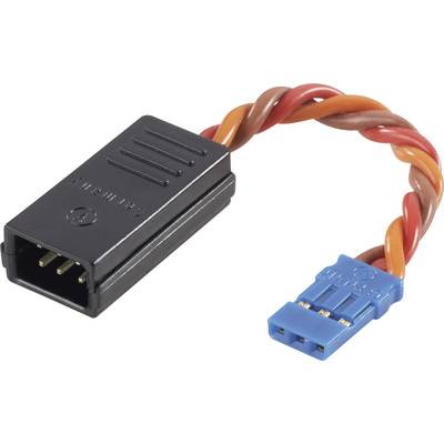 Modelcraft Servo Y-kabel [2x JR-stekker - 1x JR-bus]  0.50 mm² Verdraaid 