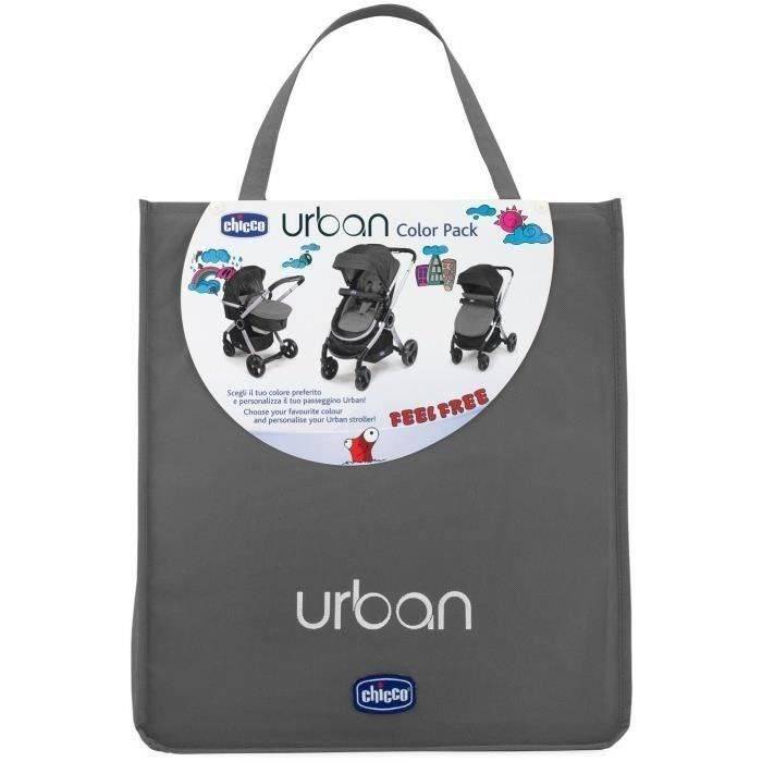 Chicco Color Pack Accessoires - Voor Urban Kinderwagen - Antraciet-0