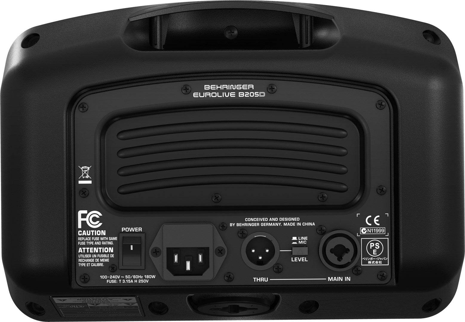 Behringer B205D Actieve Monitor - 5"-2