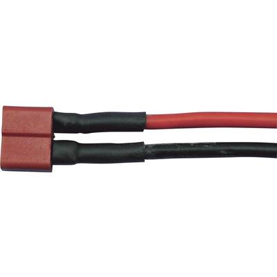 Modelcraft 58518 Accu Aansluitkabel [1x T-bus - 1x Open kabeleinde] 30.00 cm 2.50 mm² 