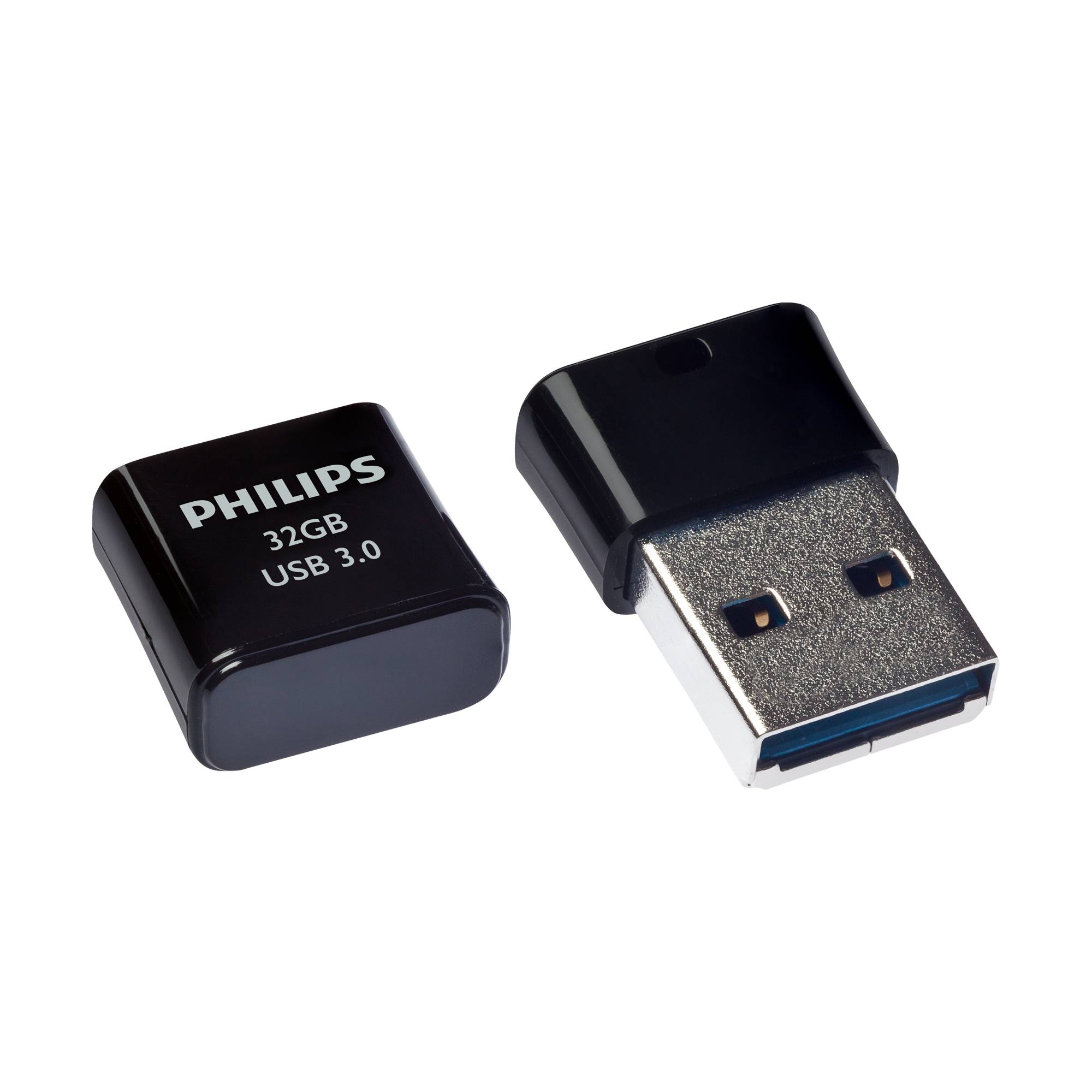 Philips USB-stick 32GB Pico - USB 3, Midnight Black-2