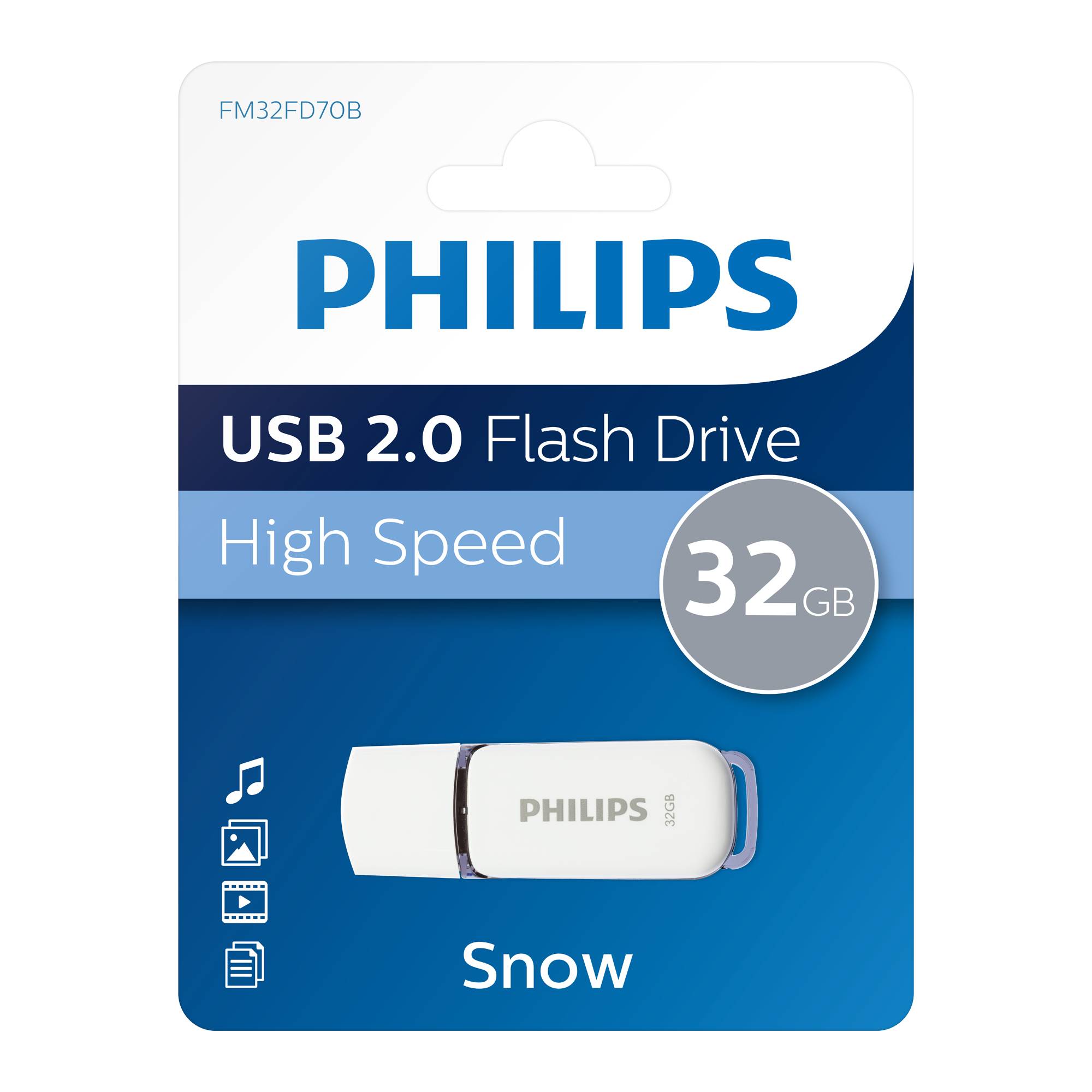 Philips USB-stick 32GB Snow - USB 2, Shadow Grey-4