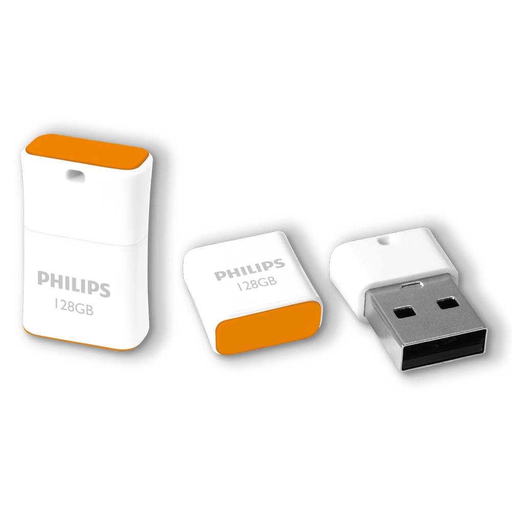 Philips USB-stick 128GB Pico - USB 2, Sunrise Orange-2