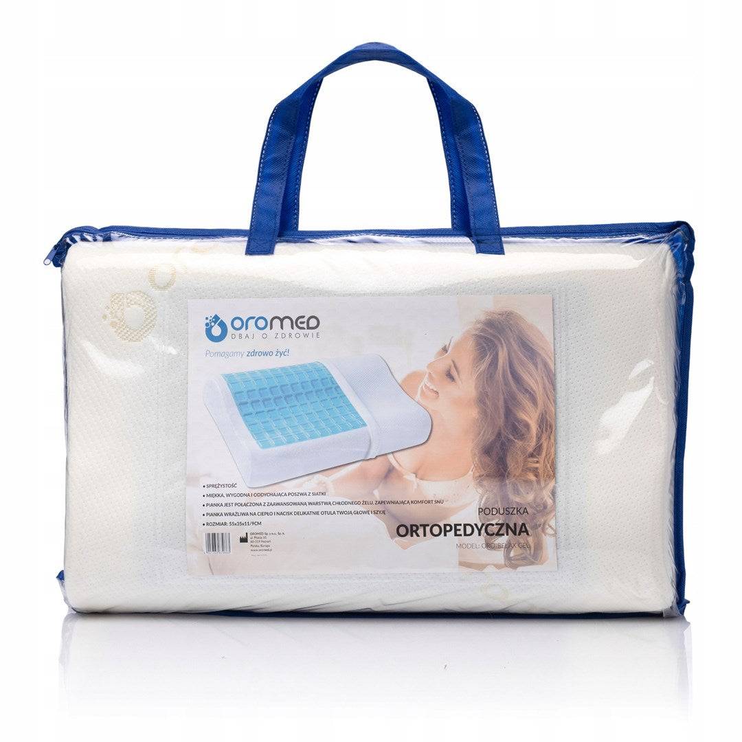 oromed Orthopedisch Kussen, Schuim, 608 x 136 x 401 mm, Wit, Model ORO-RELAX ZEL XL-2