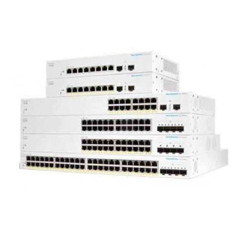 Cisco Business 220 Series CBS220-48T-4 g Slimme Switch 48 x 10/100/1000 + 4 x Gigabit SFP (Uplink)-0