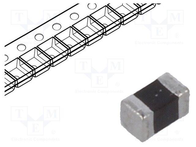 VISHAY NTCS0603E3104GXT NTC thermistor; 100kΩ; SMD; 0603; 4100K; ±2%; 125mW; -40÷150°C - 1 stuk-0