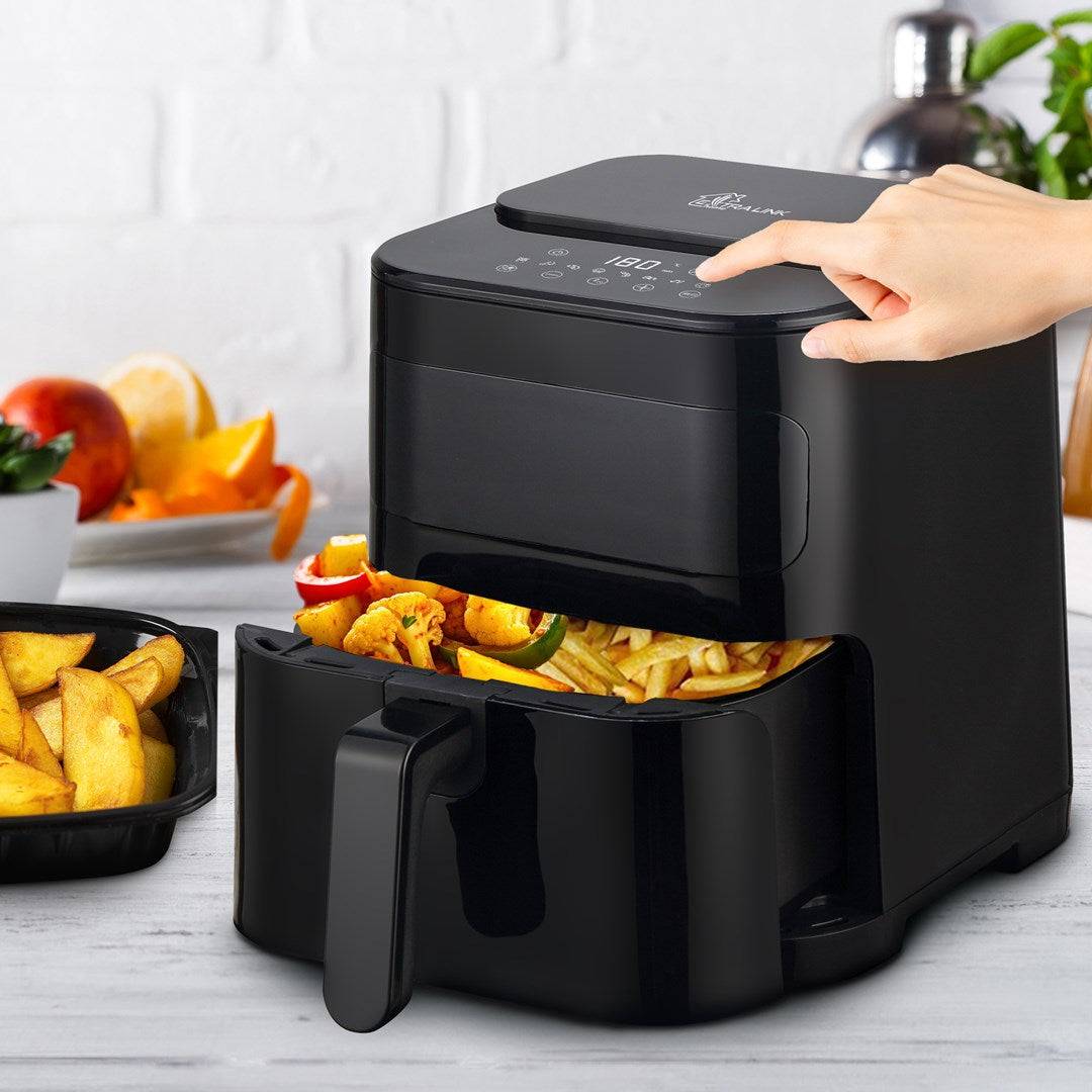 Extralink Heteluchtfriteuse 5,2 L 1600 W 290 mm x 375 mm x 341 mm Model EX.34512-1