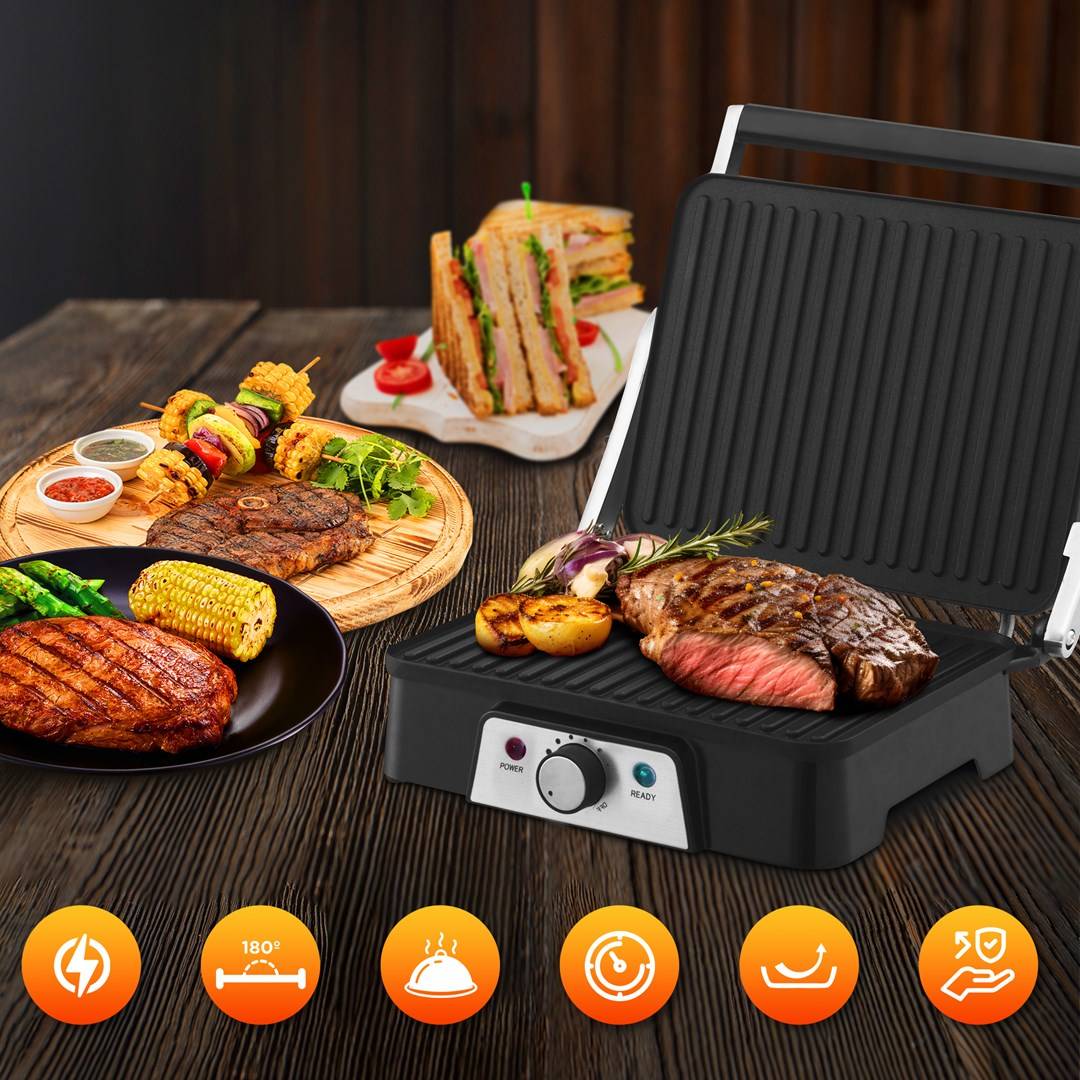 Extralink Elektrische Grill EX.36884 - 2000W, Temperatuurregeling-0