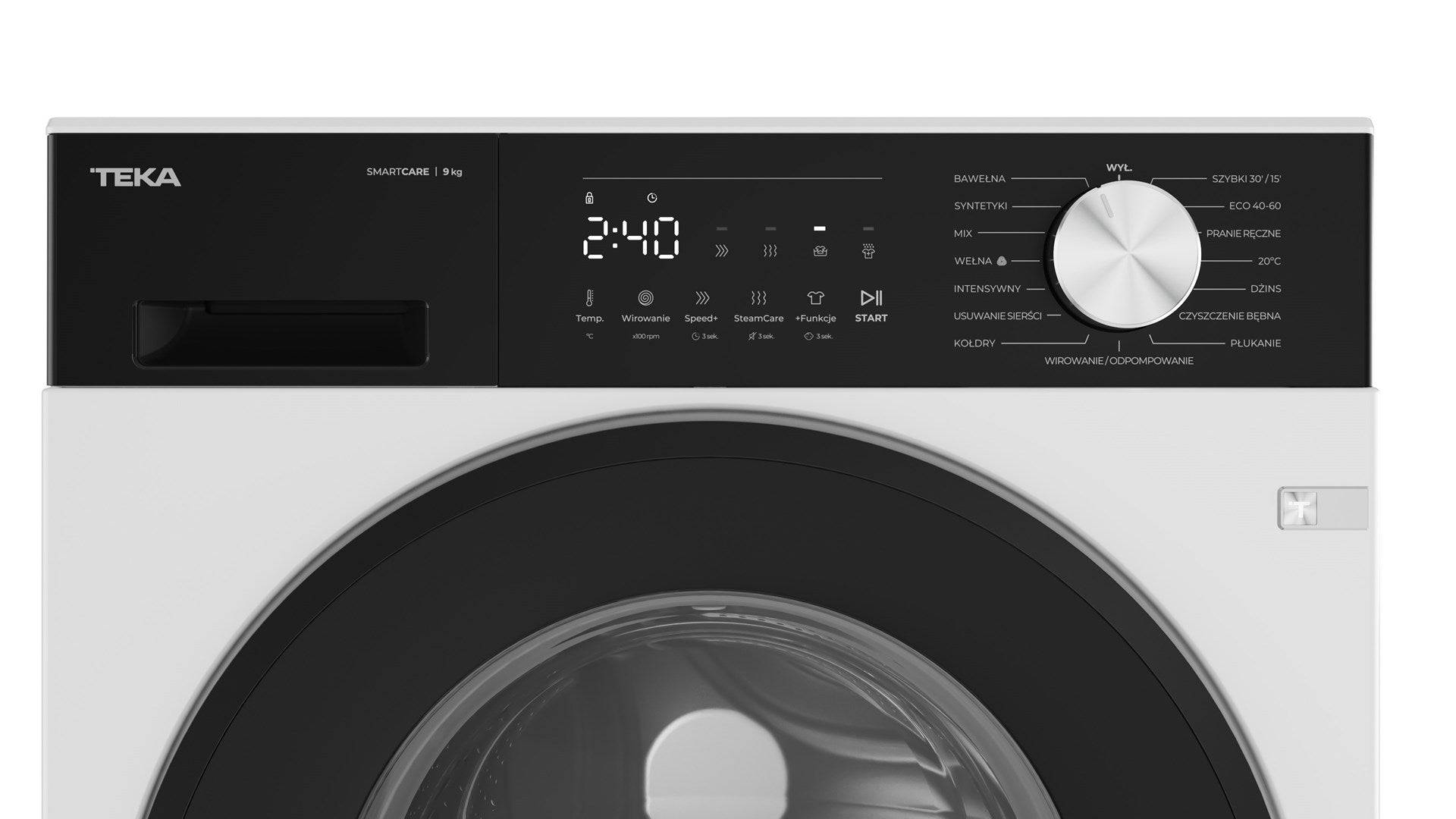 TEKA Vrijstaande Wasmachine 9 kg Wit WM 20941 W PL-3