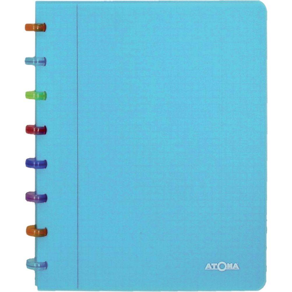 Brand.207770797 5412831561028 Atoma - Tutti Frutti schrift, ft A5, 144 bladzijden, commercieel geruit, transparant b-0