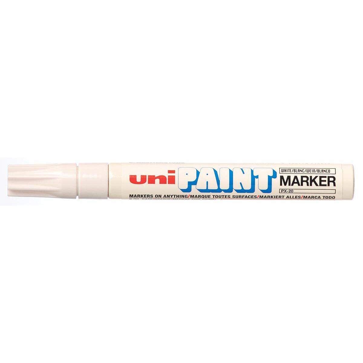 Uni-ball 4902778912256 Uni-ball - Uni Paint Marker PX-20 wit-0