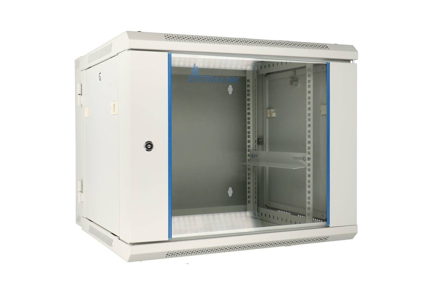 Extralink Rackmountkast 9U 600 x 600 Grijs Wandmontage AZH-0