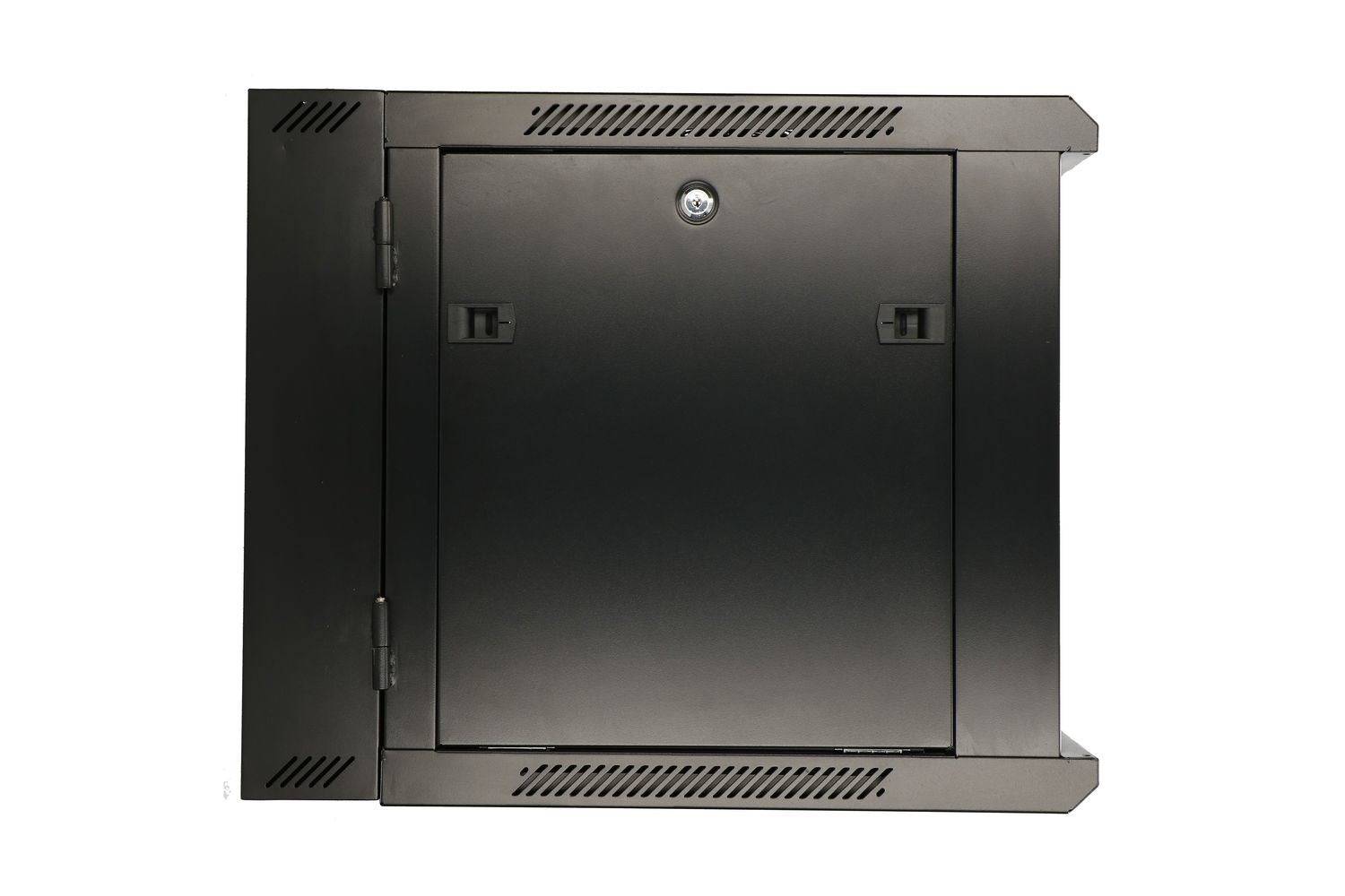 Extralink Rackkast 9U 600 x 600 AZH Zwart Wandmontage-1