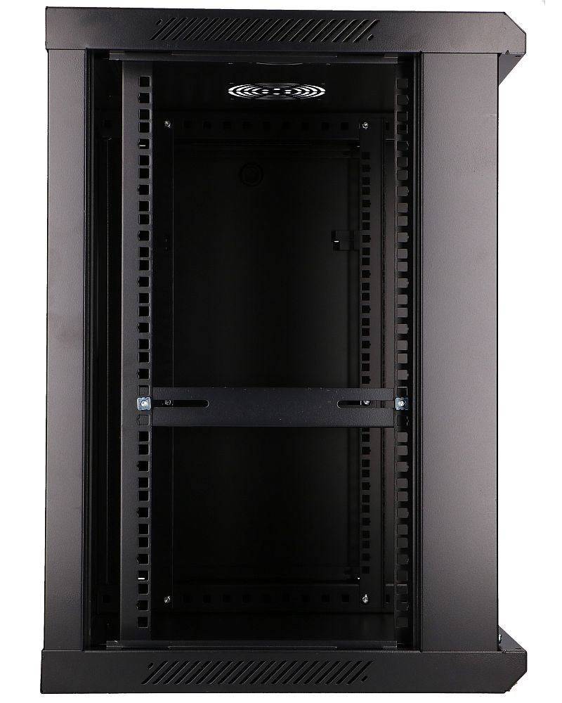 Extralink Rackmount Kast 12U 600 x 600 Zwart Wandgemonteerd-2