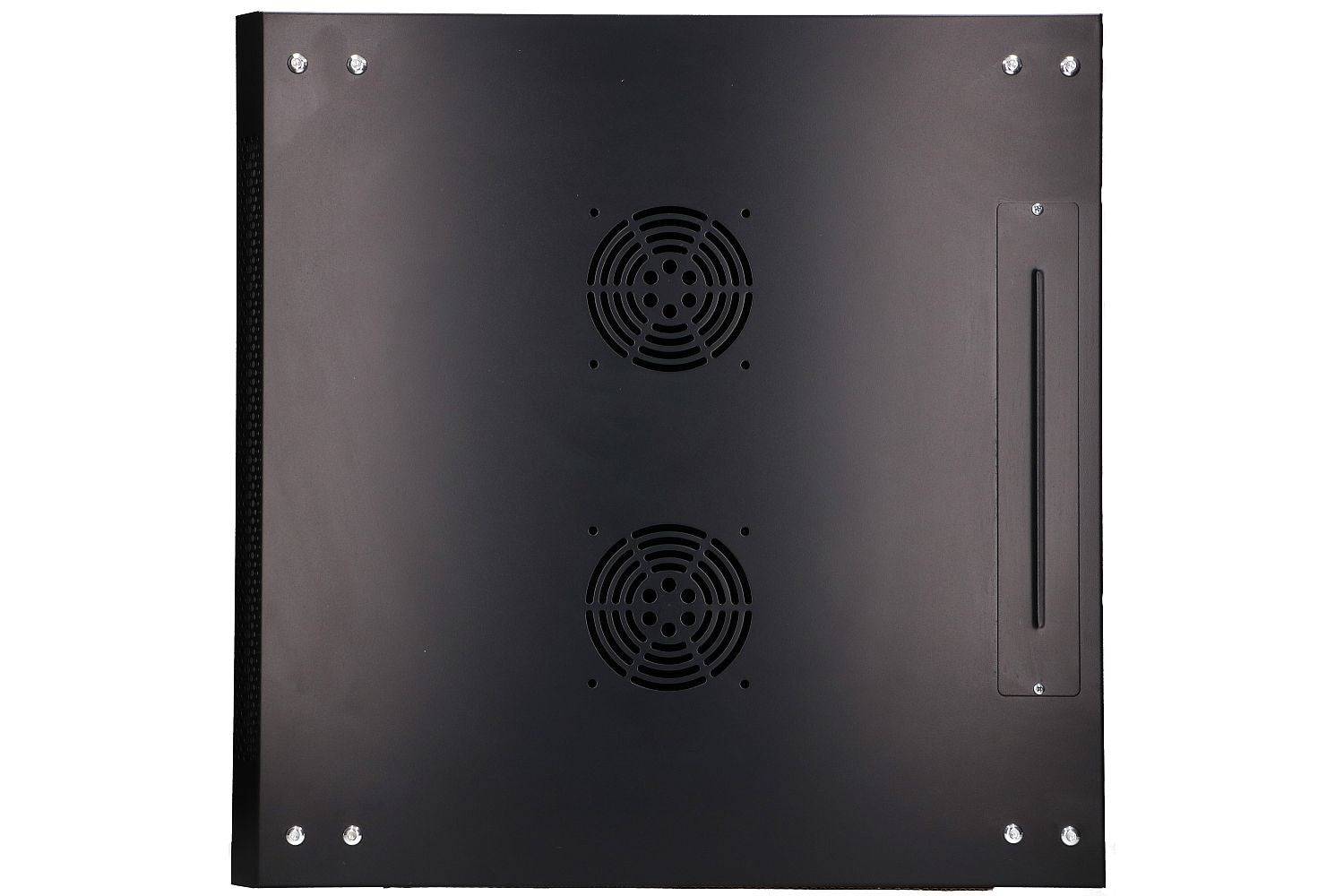 Extralink Rackmount Kast 12U 600 x 600 Zwart Wandgemonteerd-3