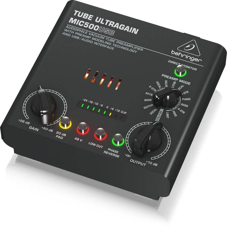 Behringer MIC500USB Audio Preamplifier met USB Interface-0