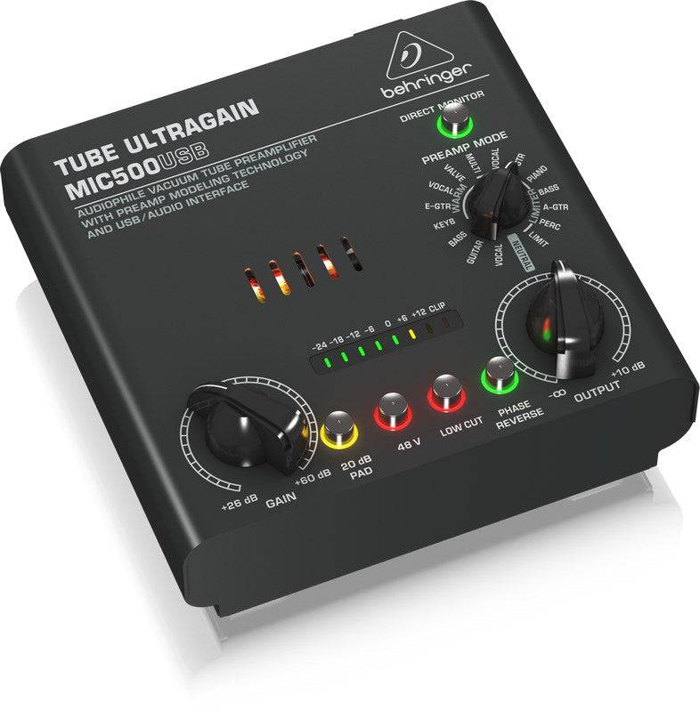 Behringer MIC500USB Audio Preamplifier met USB Interface-2