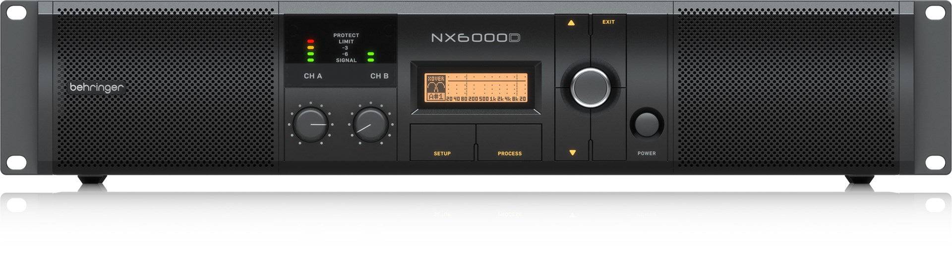 Behringer NX6000D Audio Versterker - 2.0 Kanalen, 3000 Watt Vermogen-0