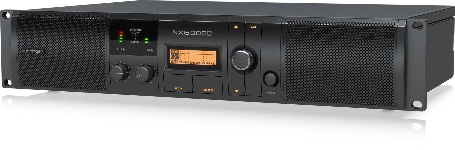 Behringer NX6000D Audio Versterker - 2.0 Kanalen, 3000 Watt Vermogen-2