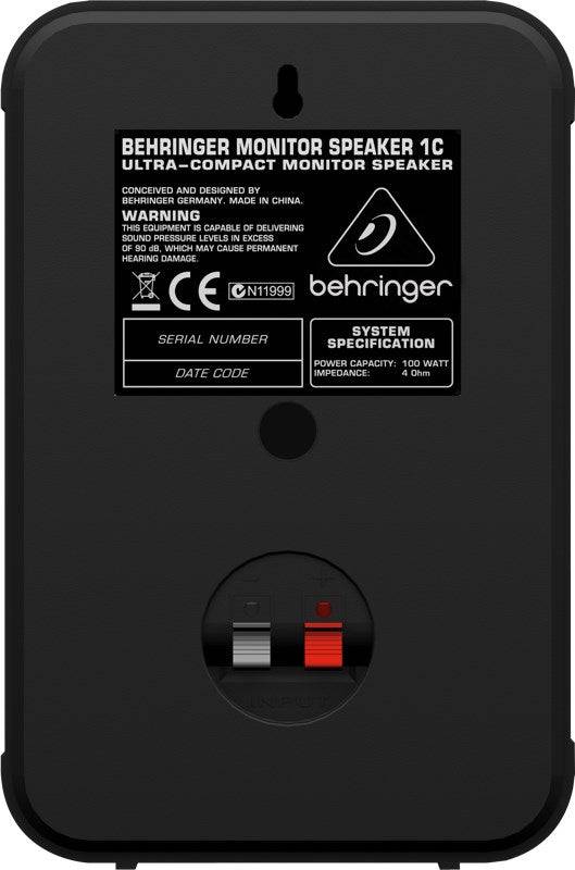 Behringer 1C-BK Studio Monitoren Paar-1