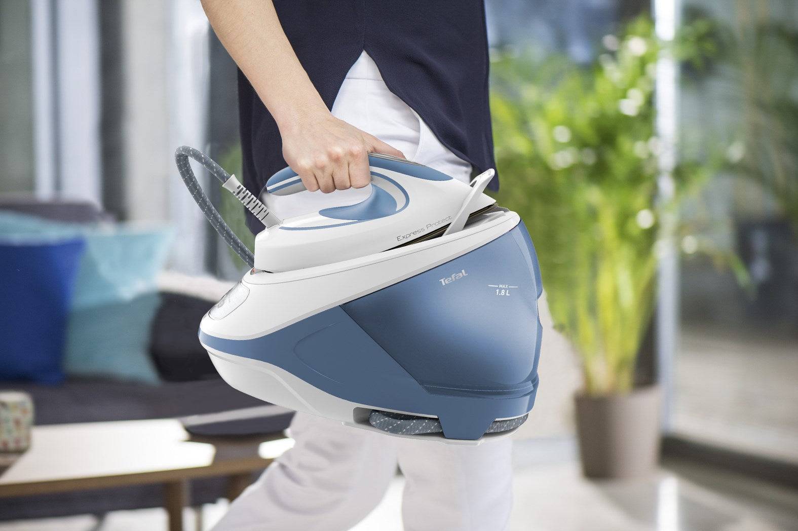 Tefal Stoomgenerator 2800 W 1,8 L Durilium AirGlide Wit/Blauw SV9202E0-4