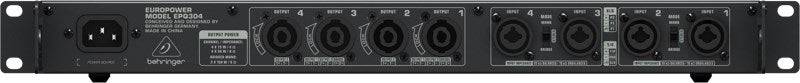 Behringer Europower EPQ304 Stereo Versterker - 1U 1HE-2