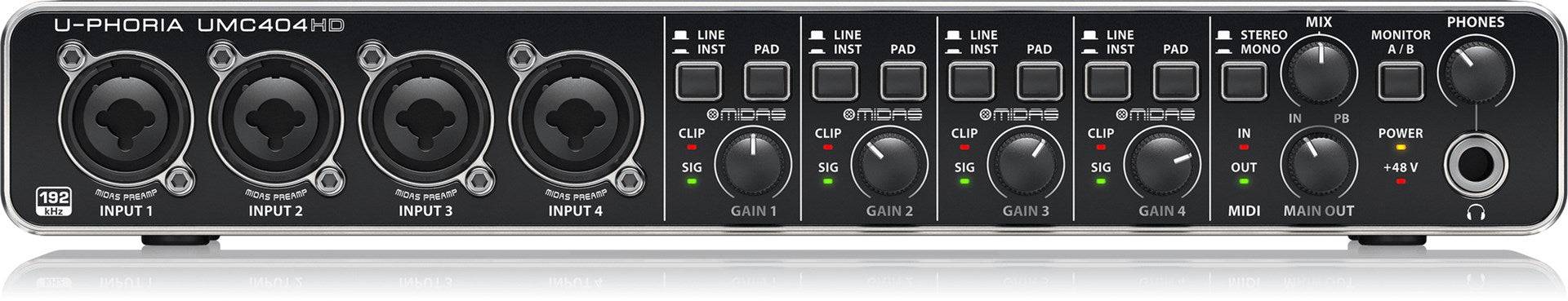 Behringer U-Phoria UMC404HD USB Audio Interface-0