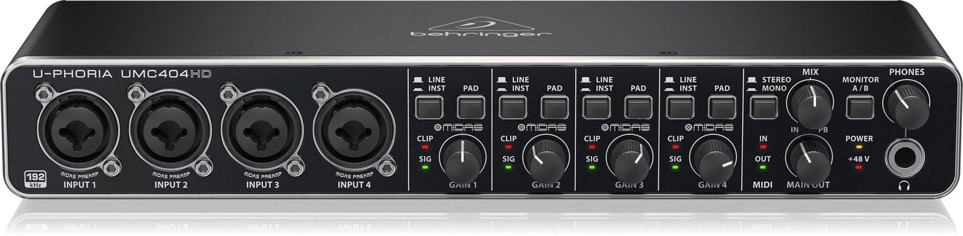 Behringer U-Phoria UMC404HD USB Audio Interface-1