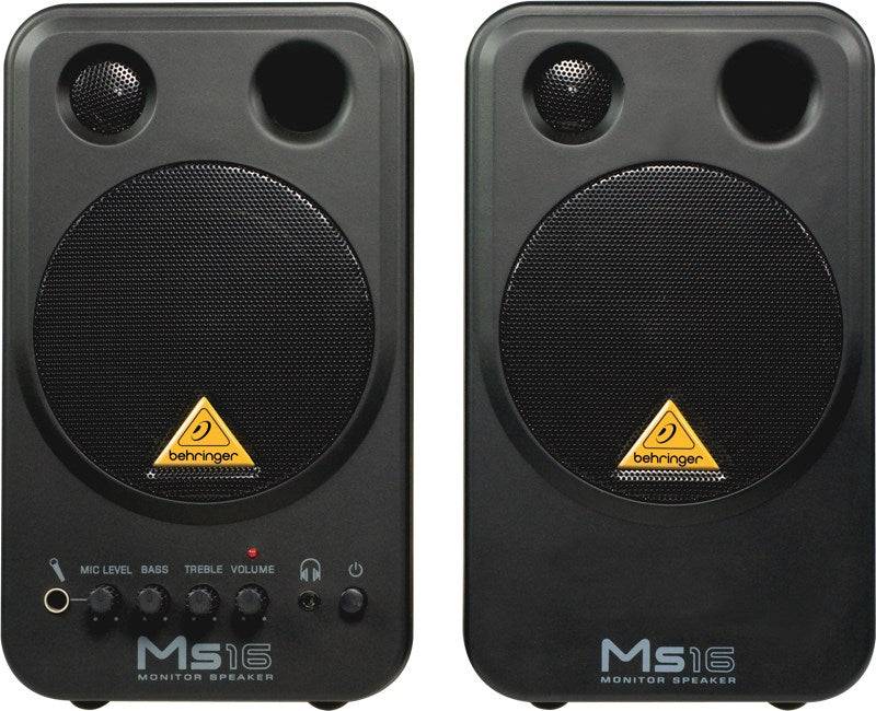 Behringer MS16 Luidspreker 2-Weg Zwart 16 W 2-way-0